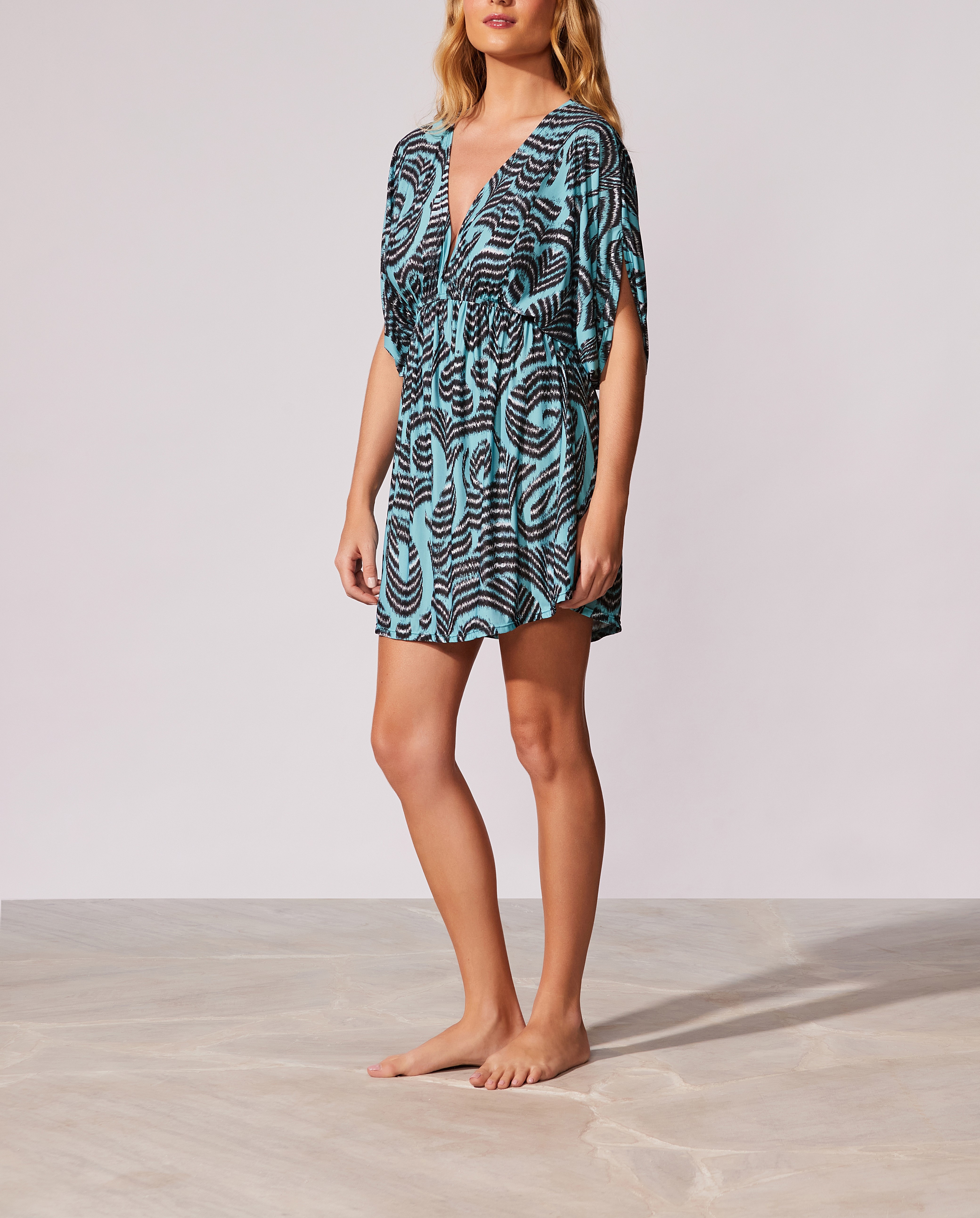 Vestido La Mer Cia Maritima Azul-índigo-2