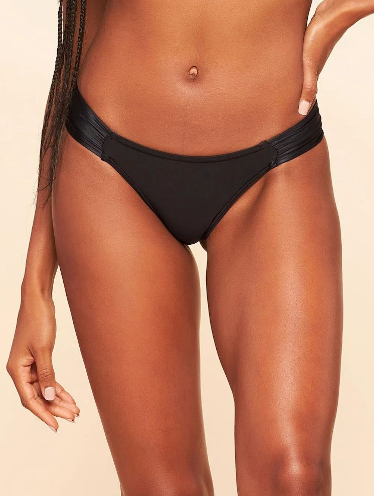 Imagem 0 de Tanga de Biquíni Lisos Coordenados Cia Maritima Preto