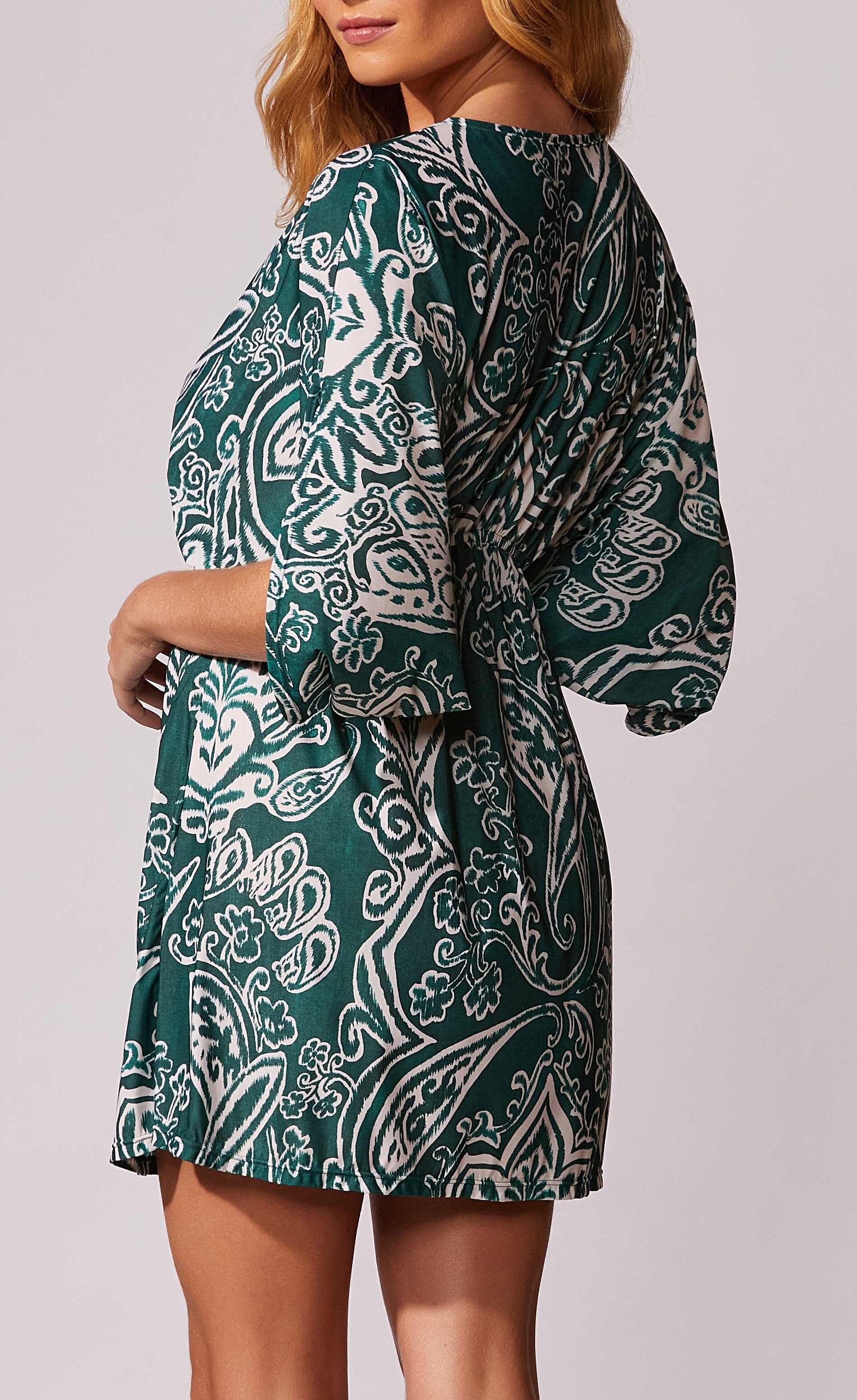 Vestido Antibes Cia Maritima Verde-3