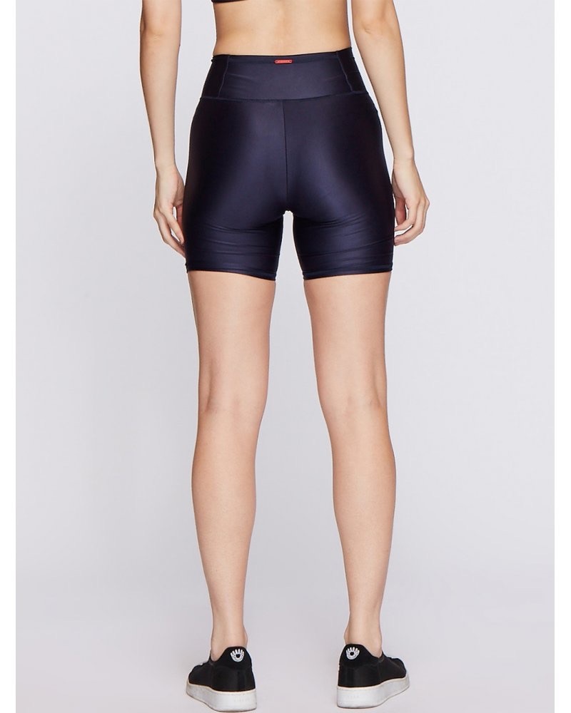 Calções Mulher Basic Azul Azul-3