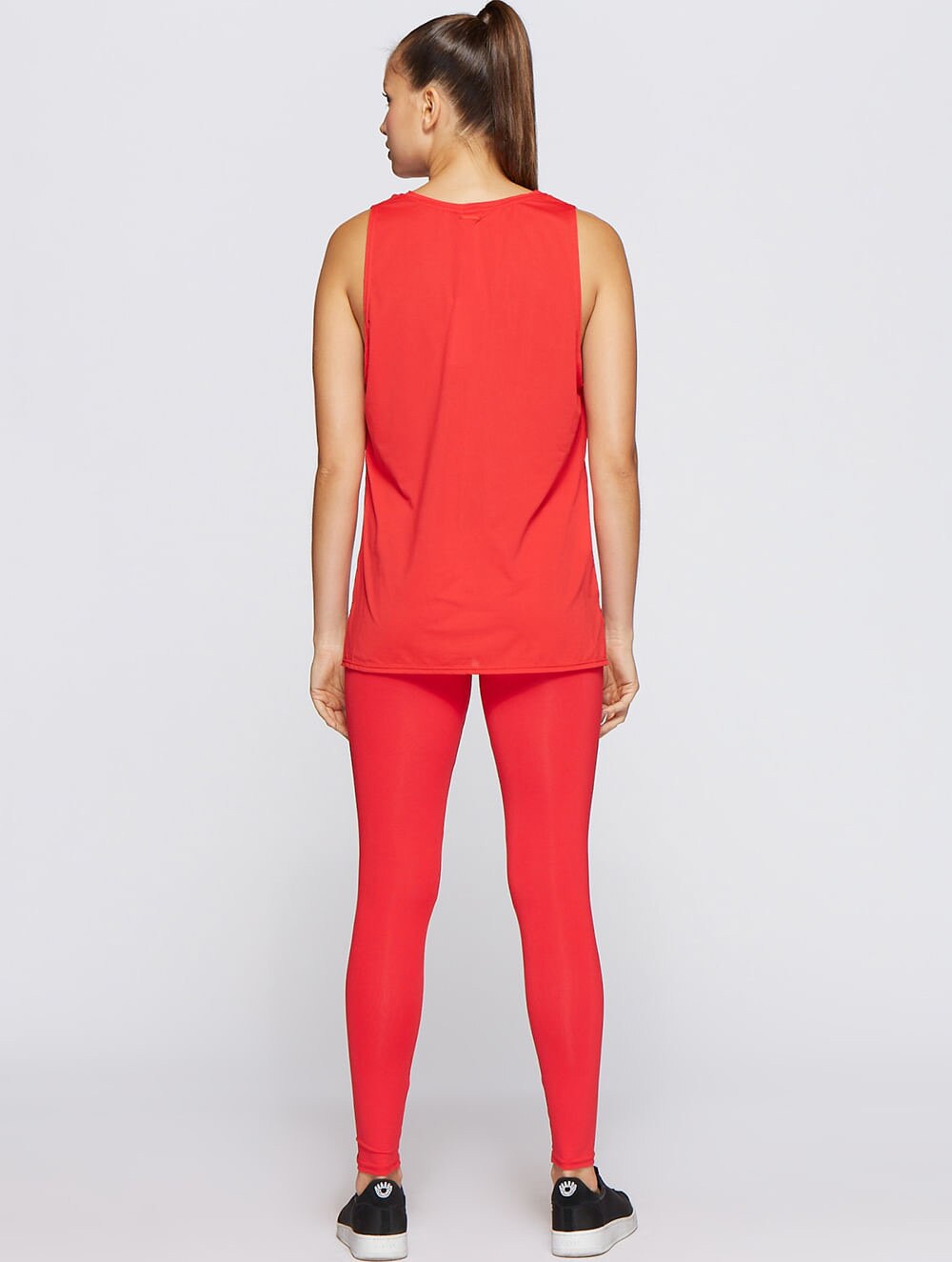 Leggings de Mulher Colorful Vermelho Vermelho-2