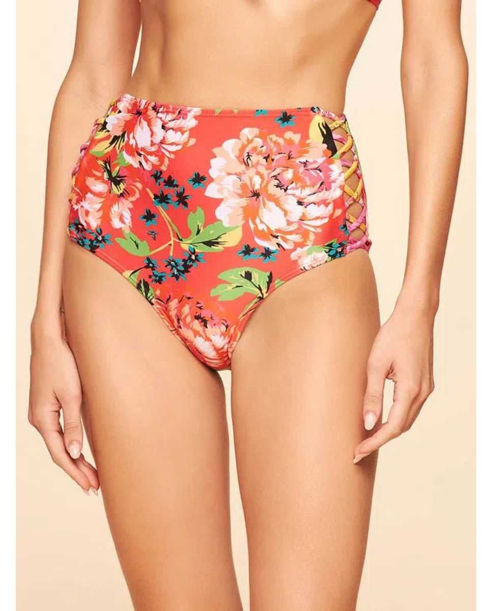 Tanga de Biquíni Chita Cia Maritima Vermelho Vermelho-1