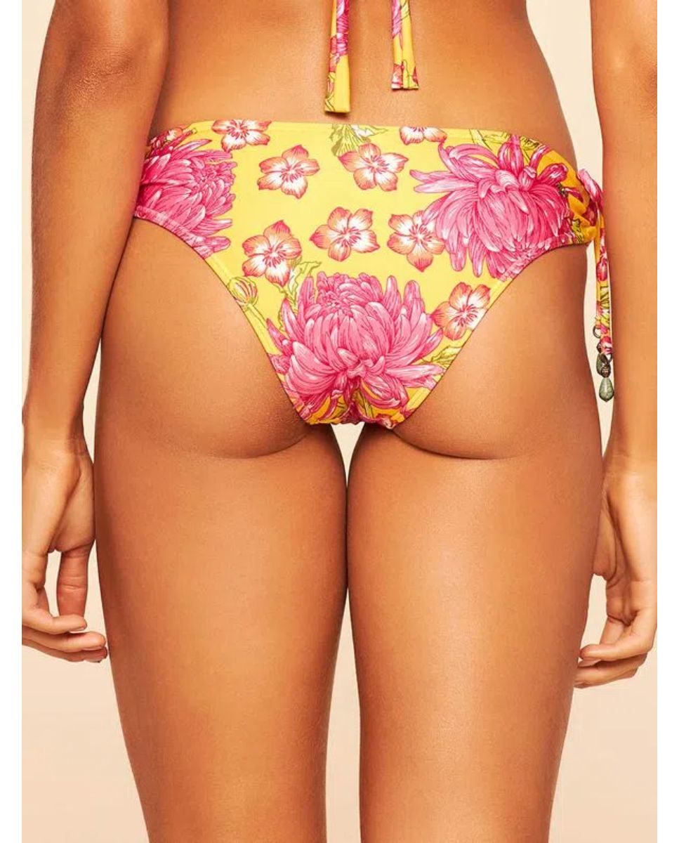 Tanga de Biquíni Chita Cia Maritima Amarelo Amarelo-2