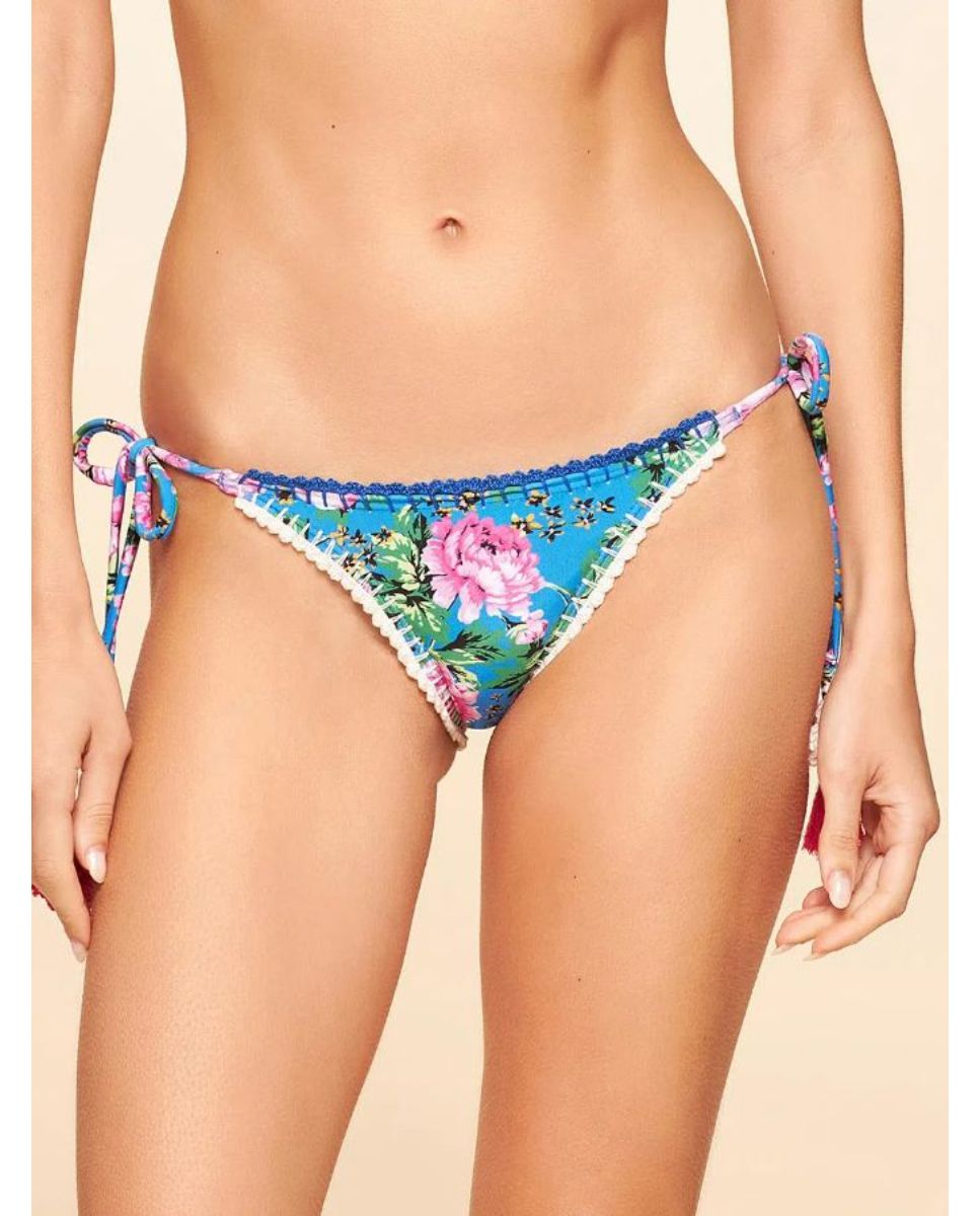Tanga de Biquíni Bronzeada Cia Maritima Azul Azul-1