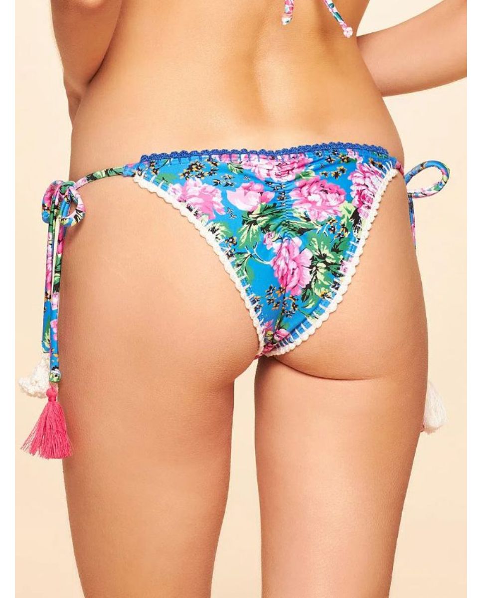 Tanga de Biquíni Bronzeada Cia Maritima Azul Azul-2