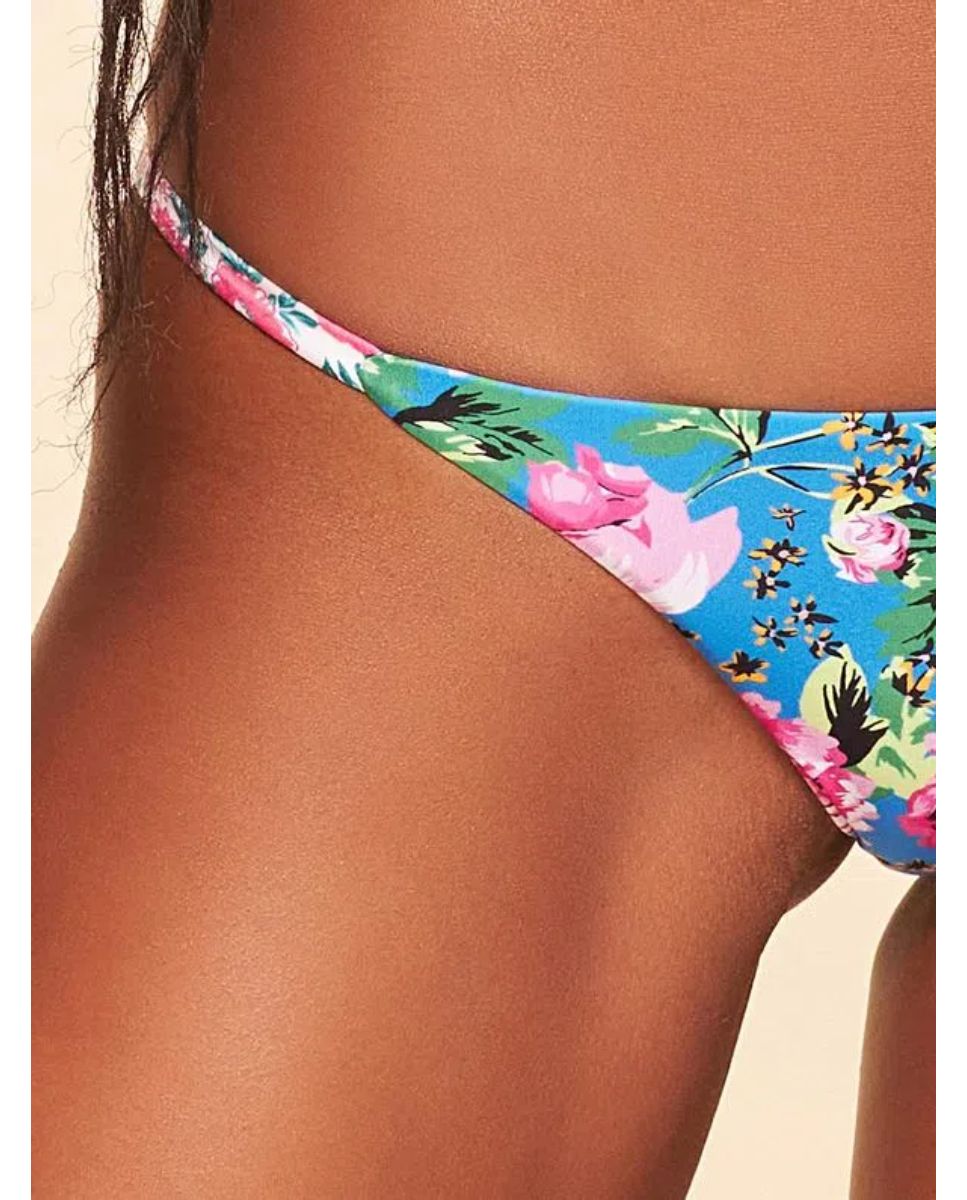 Tanga de Biquíni Bronzeada Cia Maritima Azul Azul-3
