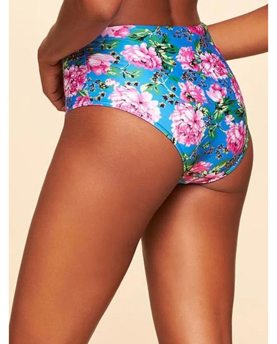Tanga de Biquíni Bronzeada Cia Maritima Azul Azul-2