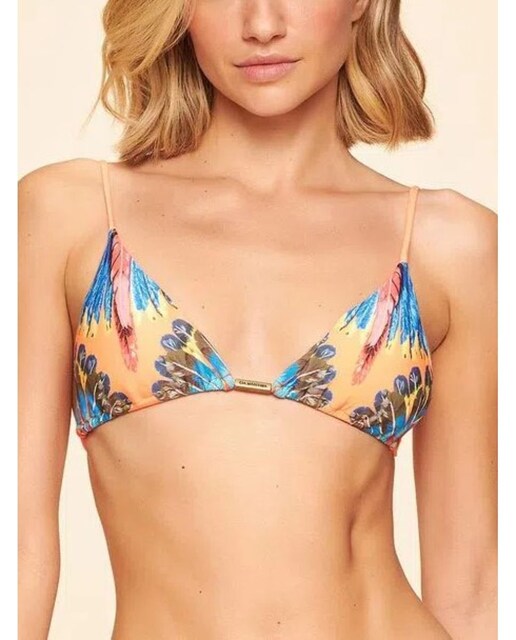 Imagem 0 de Top de Biquíni Tropical Cia Maritima Laranja