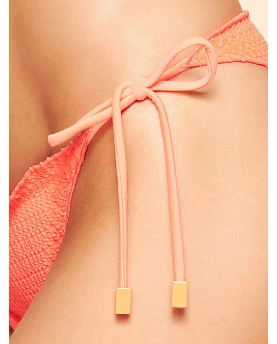 Tanga de Biquíni Liso Embú Cia Maritima Laranja Laranja-3
