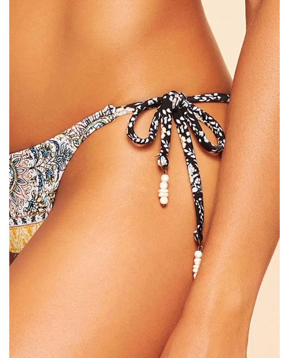 Tanga de Biquíni Brisa Cia Maritima Preto Preto-3