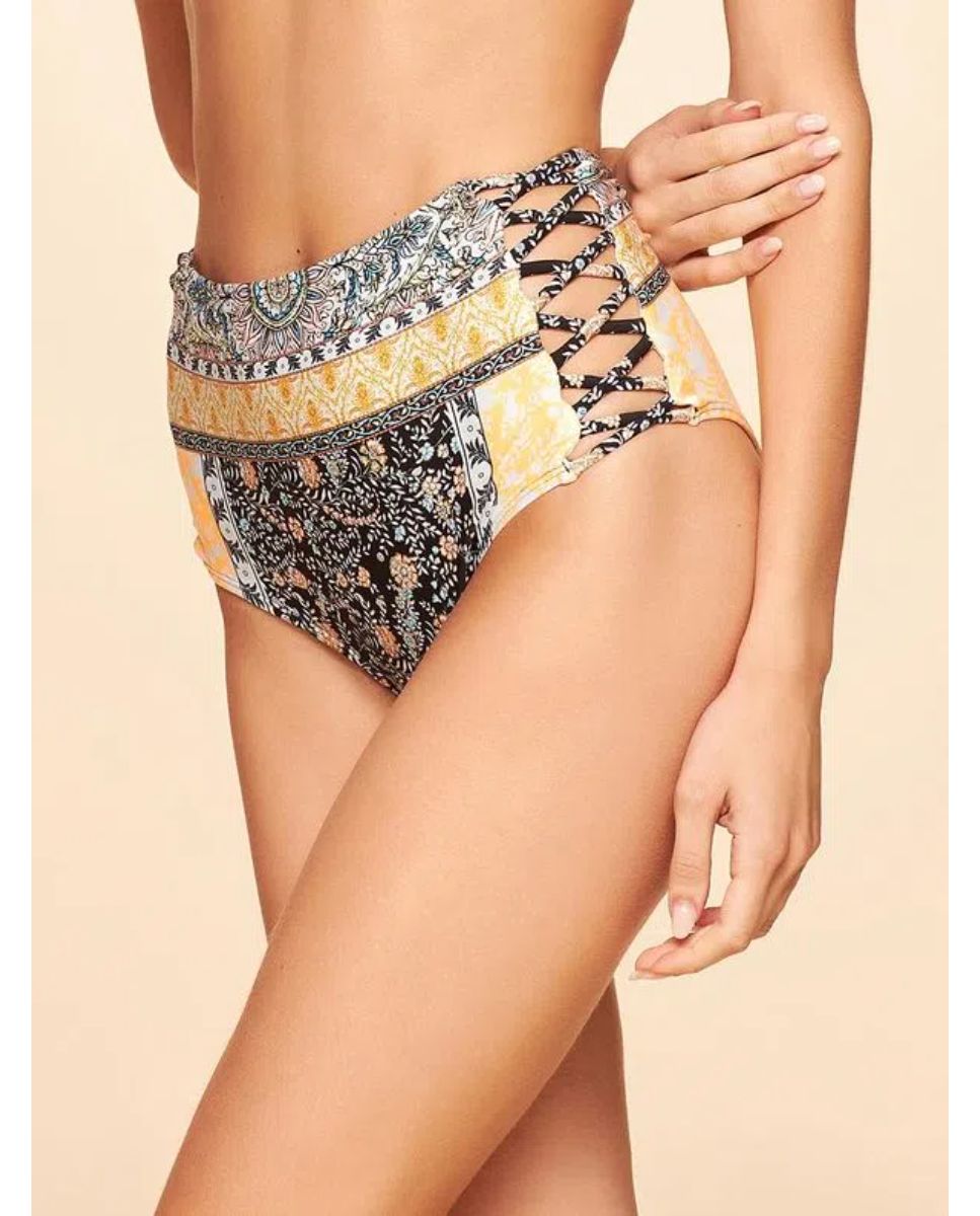 Tanga de Biquíni Brisa Cia Maritima Preto Preto-3