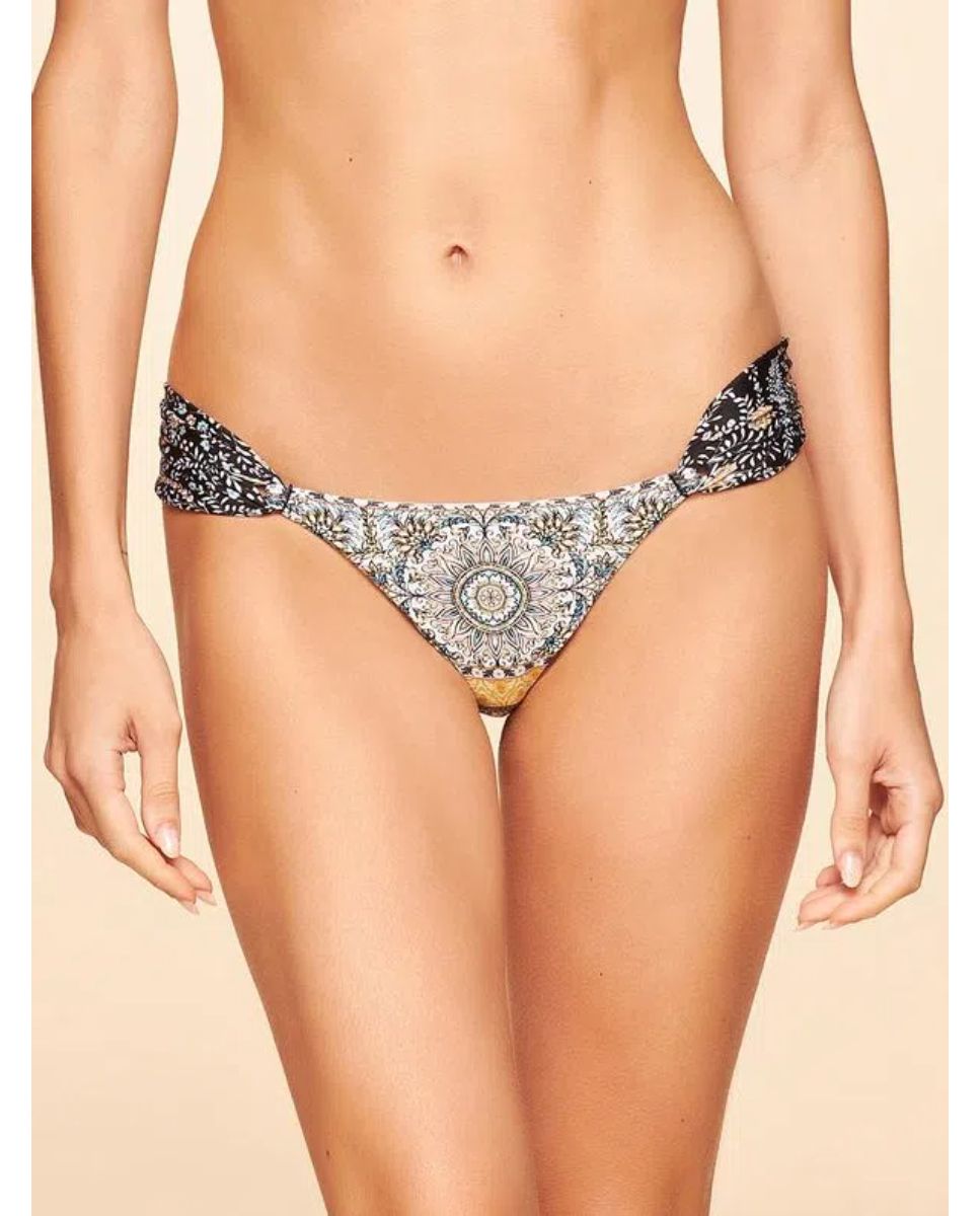 Tanga de Biquíni Brisa Cia Maritima Preto Preto-1