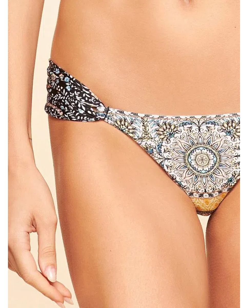 Tanga de Biquíni Brisa Cia Maritima Preto Preto-3