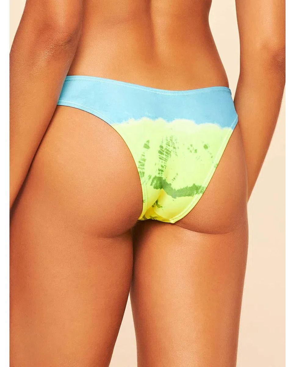 Tanga de Biquíni Pôr do Sol Cia Maritima Verde Verde-2