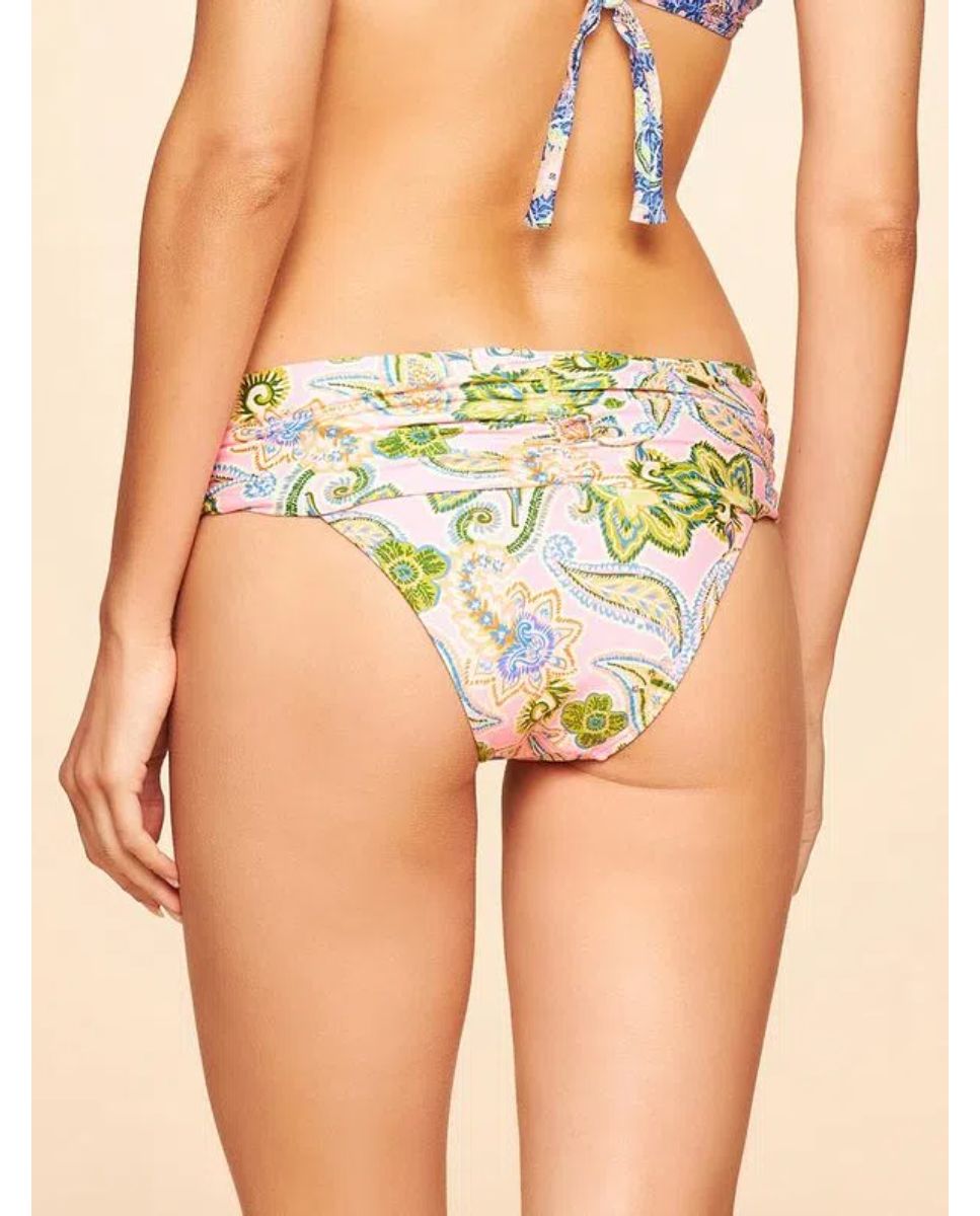 Tanga de Biquíni Bossa Cia Maritima Rosa Rosa-2