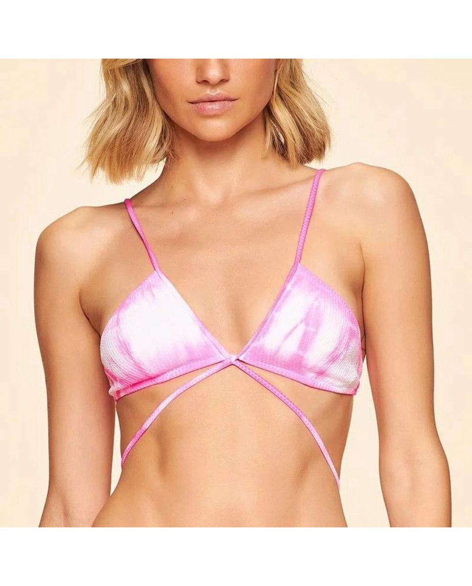 Imagem 0 de Top de Biquíni Ondas Cia Maritima Rosa