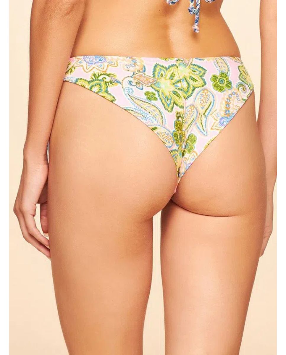 Tanga de Biquíni Bossa Cia Maritima Rosa Rosa-2