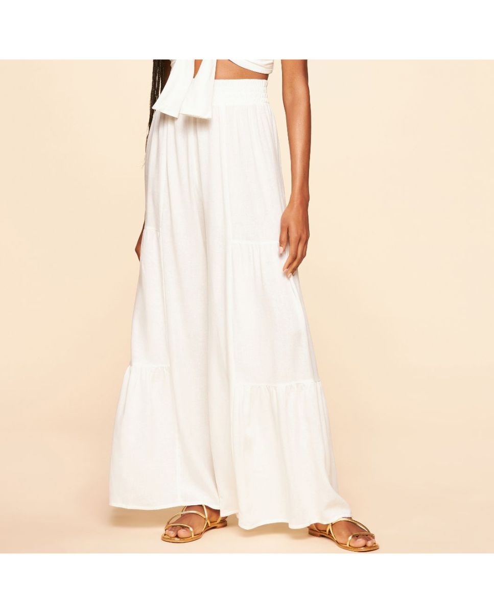 Imagem 0 de Calças Lisos Tropical Cia Maritima Branco