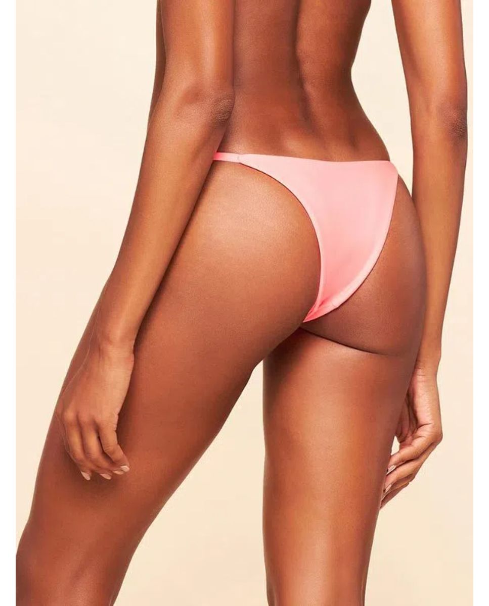 Tanga de Biquíni Lisos Coordenados Cia Maritima Rosa Rosa-2