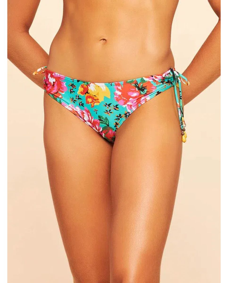 Imagem 0 de Tanga de Biquíni Chita Cia Maritima Verde