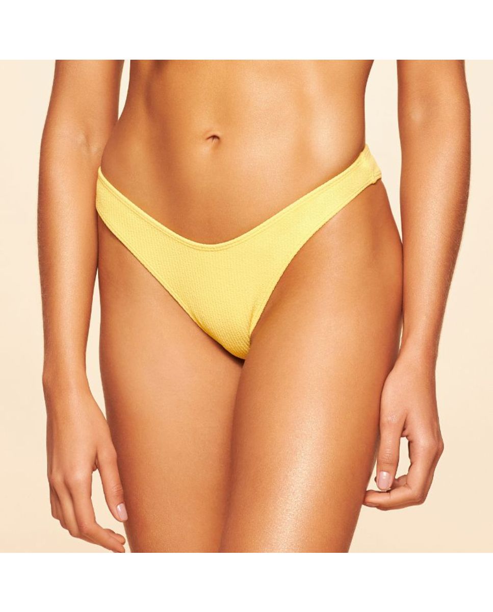 Imagem 0 de Tanga de Biquíni Lisos Tropical Cia Maritima Amarelo