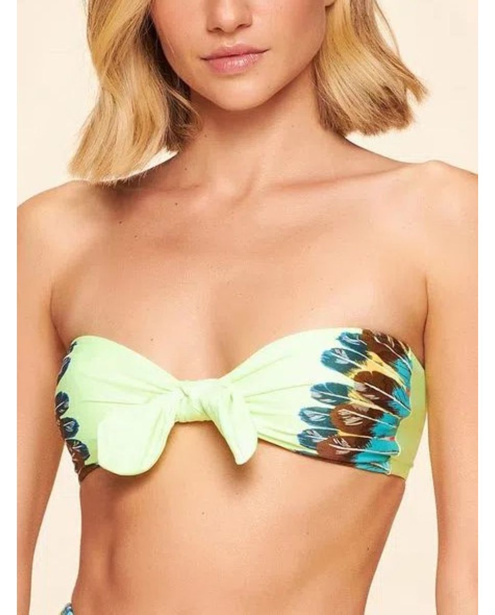 Imagem 0 de Top de Biquíni Tropical Cia Maritima Verde