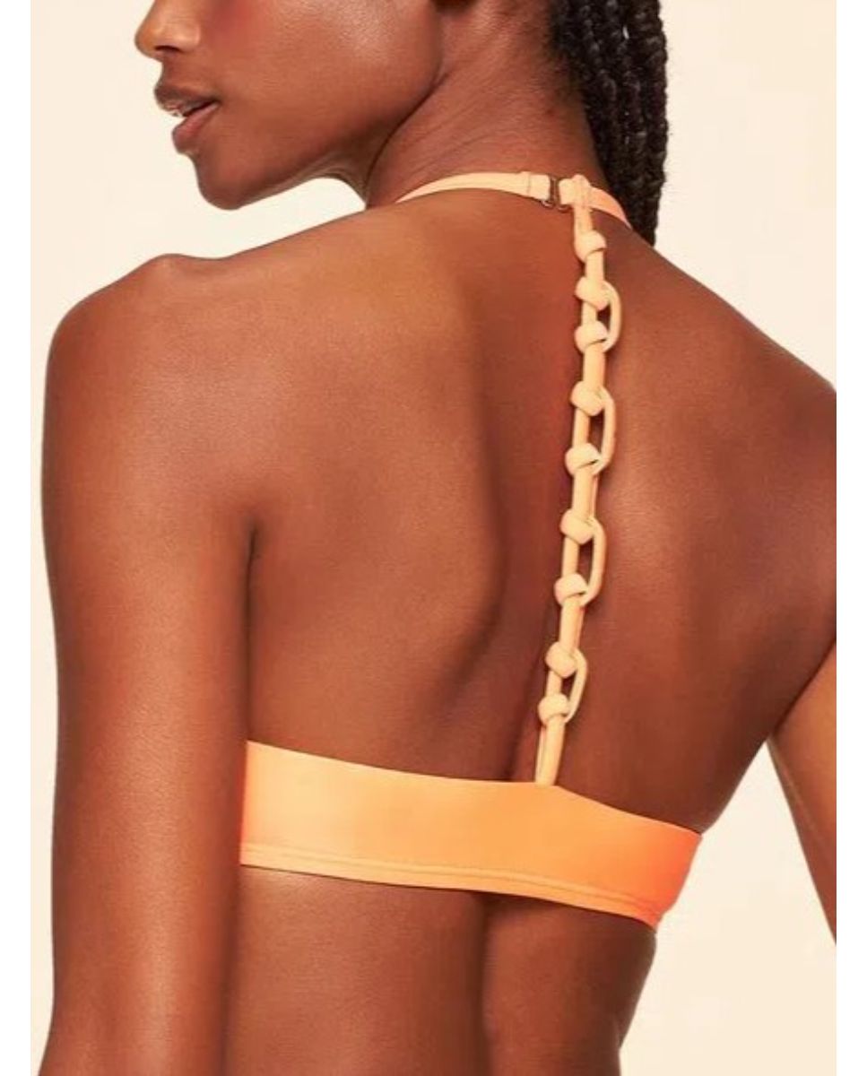 Top de Biquíni Tropical Cia Maritima Laranja Laranja-2