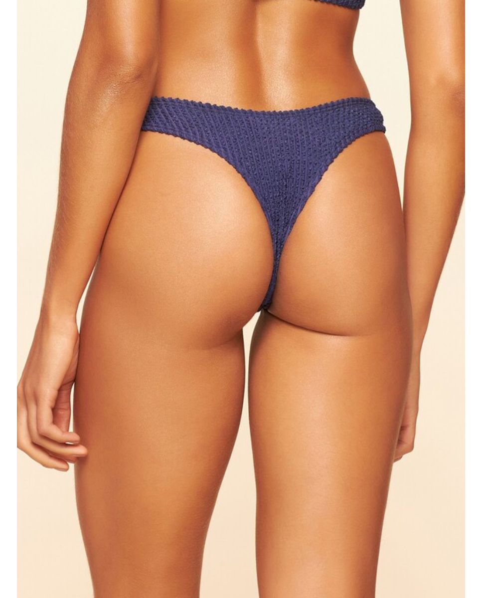 Tanga de Biquíni Lisos Praia Cia Maritima Azul Azul-2