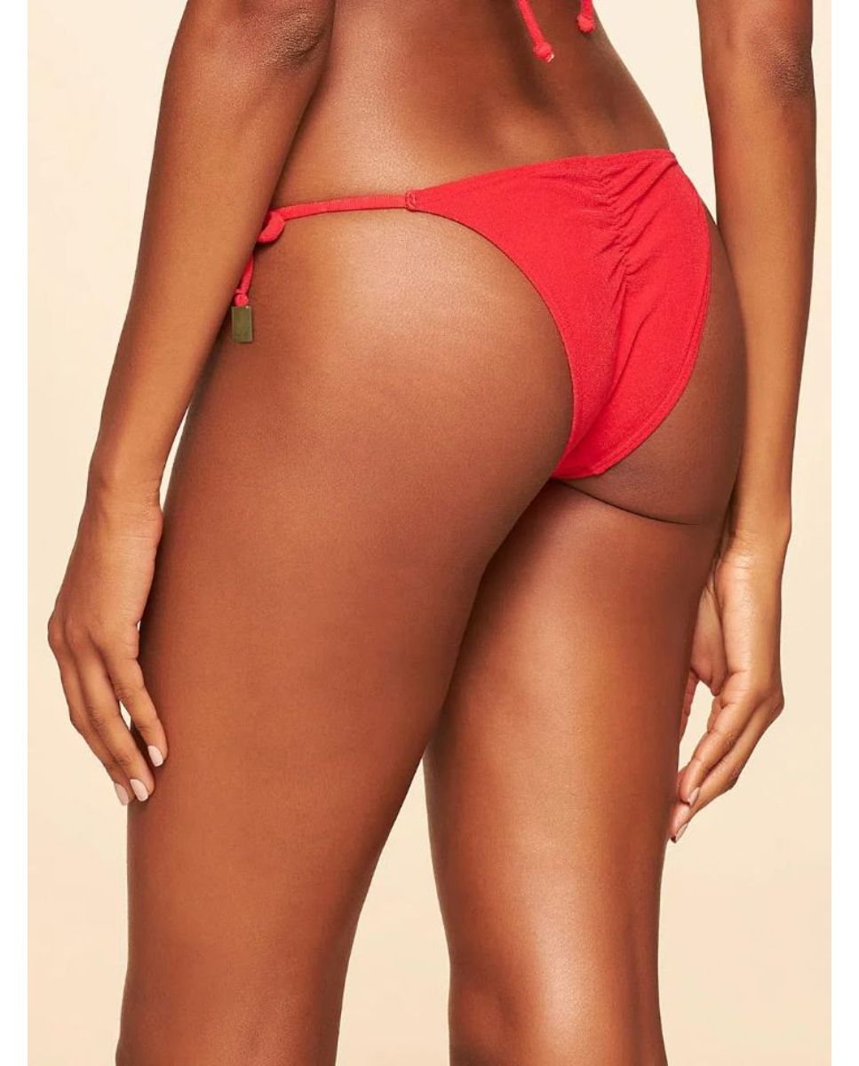 Tanga de Biquíni Natural Cia Maritima Vermelho Vermelho-2