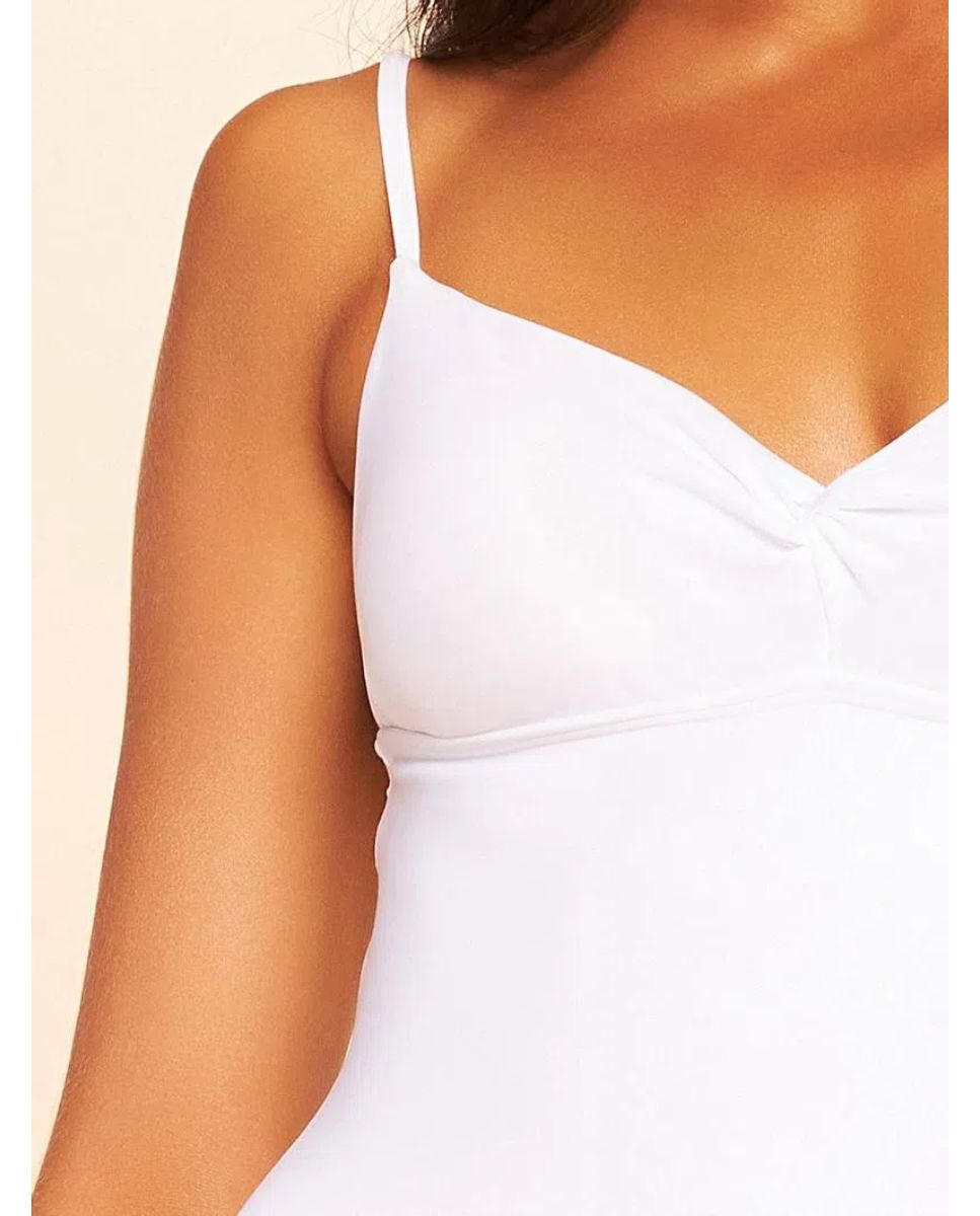 Fato de Banho Lisos Coordenados Cia Maritima Branco Branco-3