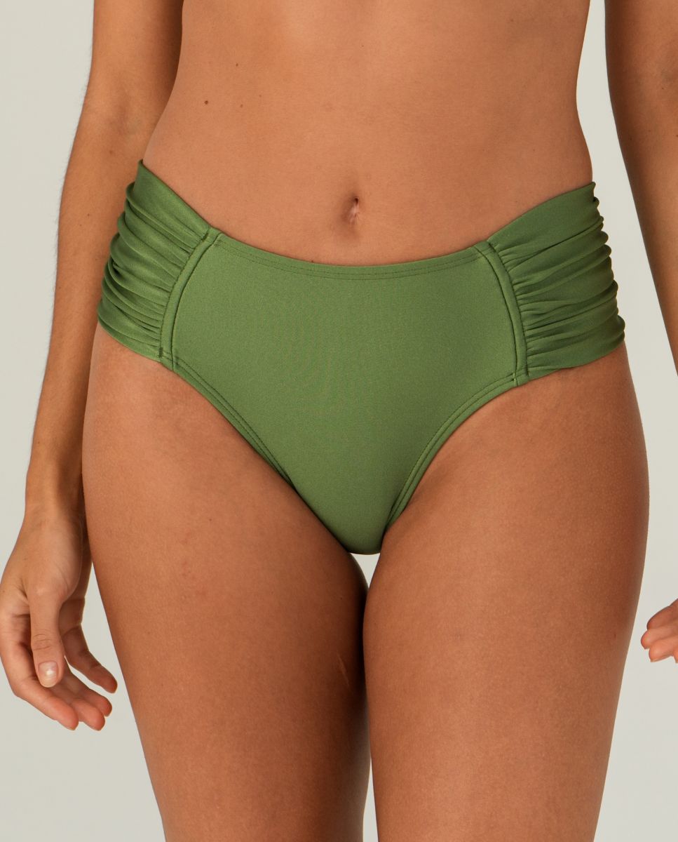 Cueca de Biquíni Culotte Lisa Verde claro / Pistacho-1