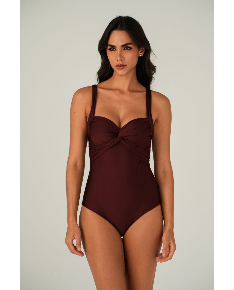 Imagem 0 de Fato de Banho Brasileiro Liso com Forro