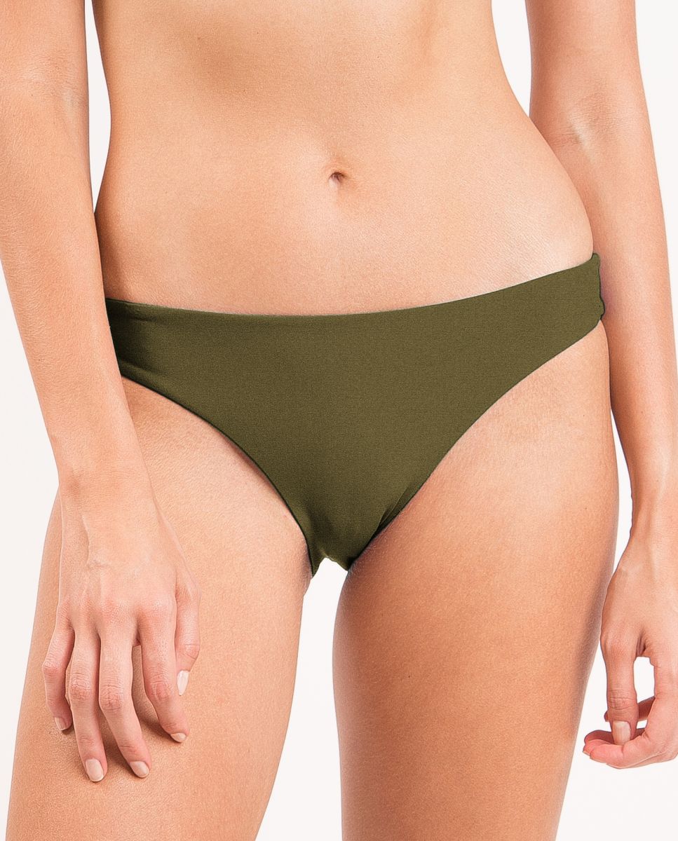 Cueca de Biquíni Brasileira Lisa Brilhante-1