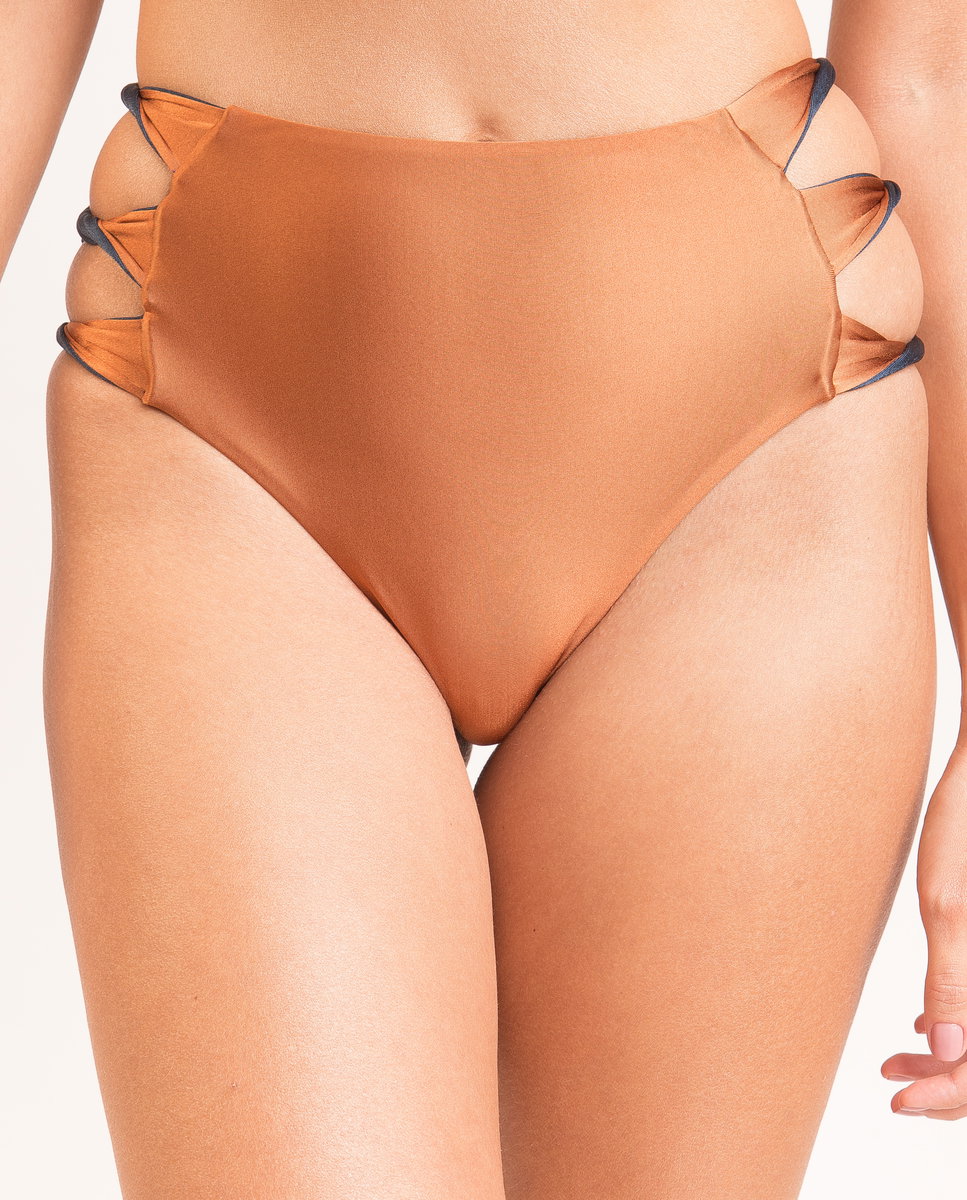Cueca de Biquíni Culotte Lisa Brilhante-1
