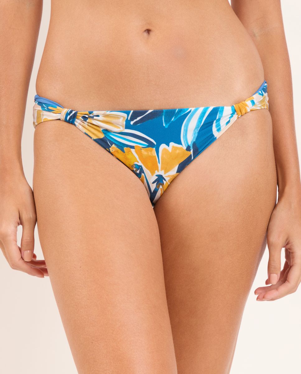 Cueca de Biquíni Brasileira Estampada Multicolor-1