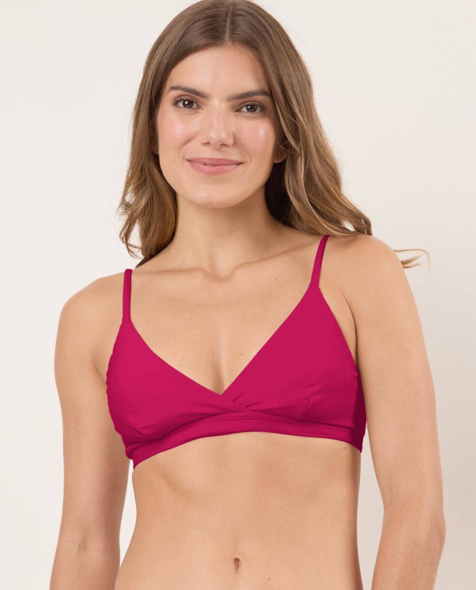Imagem 0 de Top de Biquíni Triângulo Liso com Forro