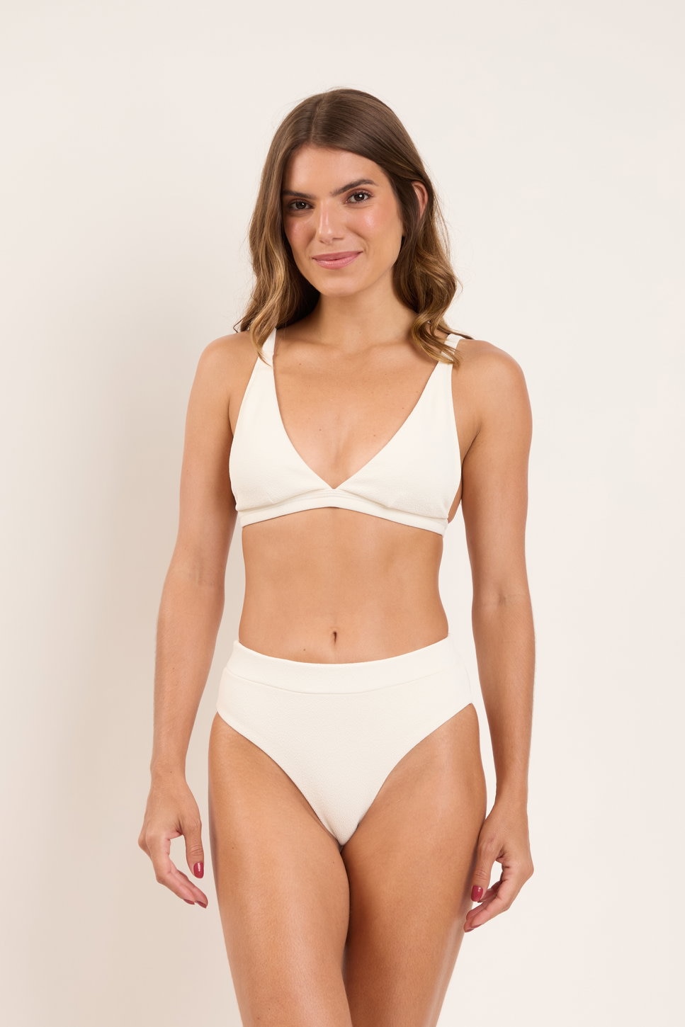 Cueca de Biquíni Culotte Lisa Nata-2