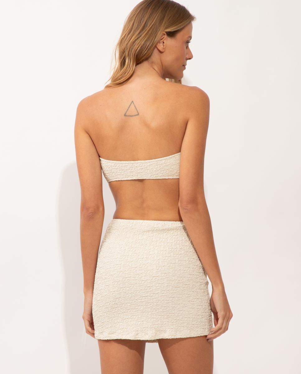 Vestido de Praia Mini Branco-marfim-2