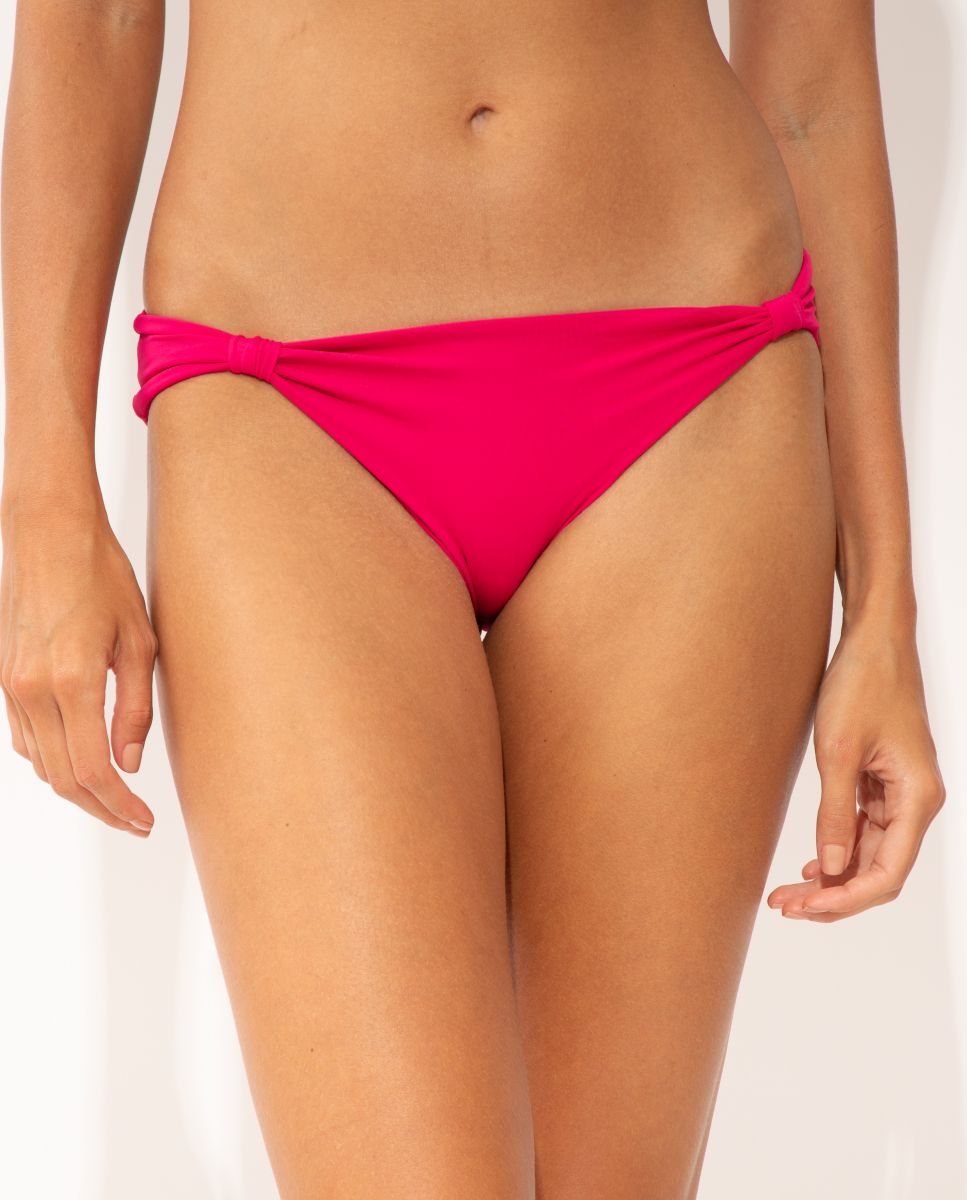 Cueca de Biquíni Brasileira Lisa Rosa-1