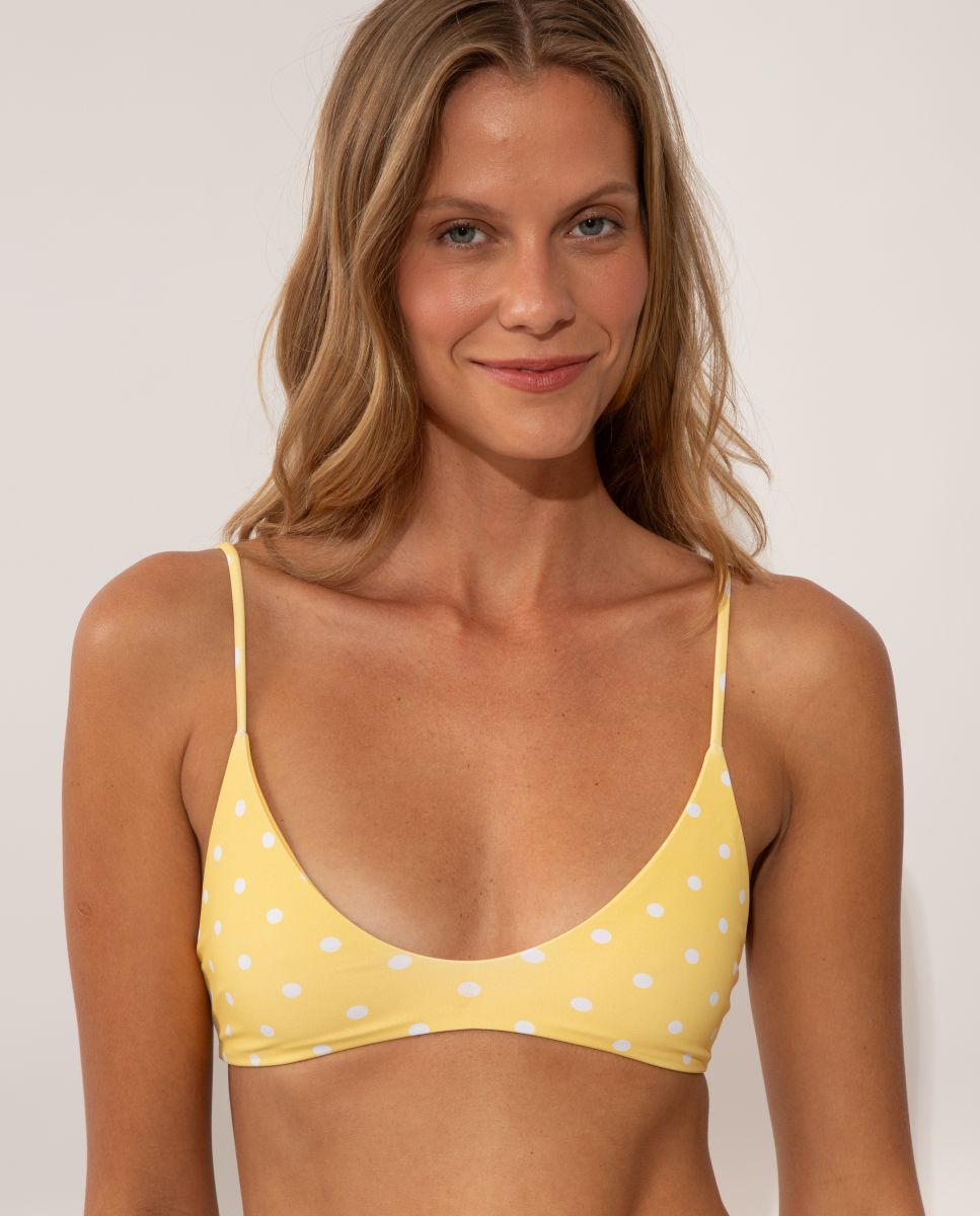 Imagem 0 de Top de Biquíni Desportivo Estampado com Forro