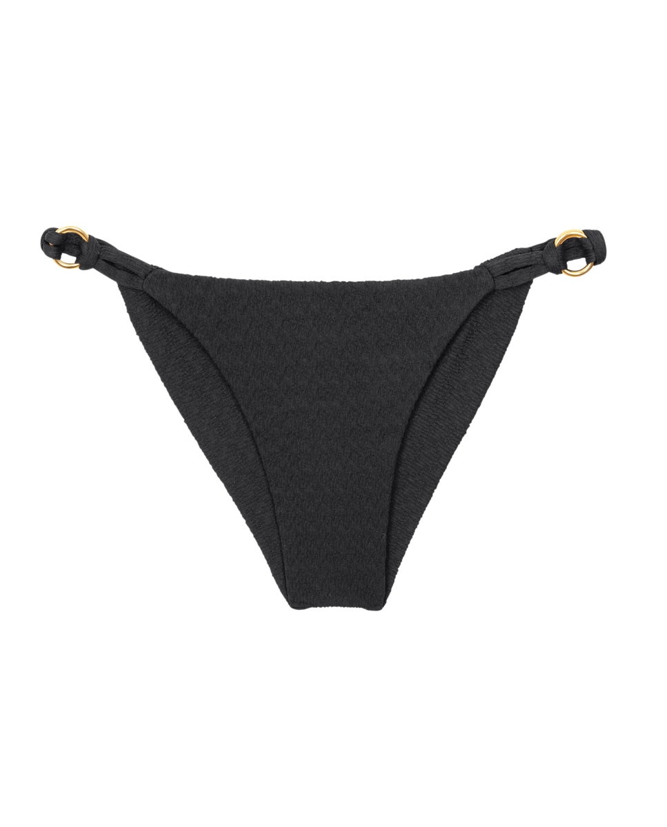Cueca de Biquíni Brasileira Lisa Castanho-claro-5