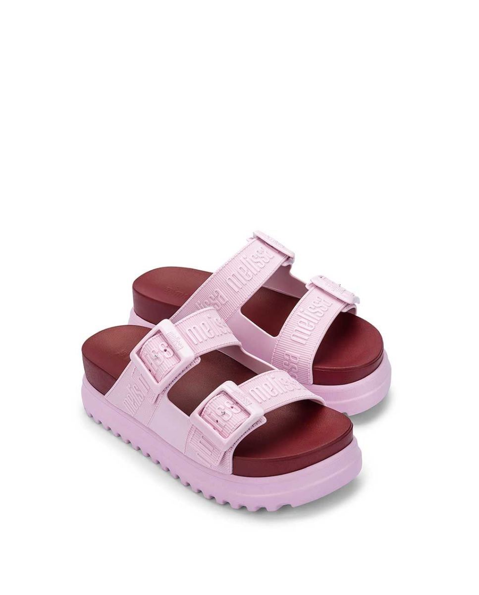 Sandálias Cozy M Lover Platform Rosa Rosa-2