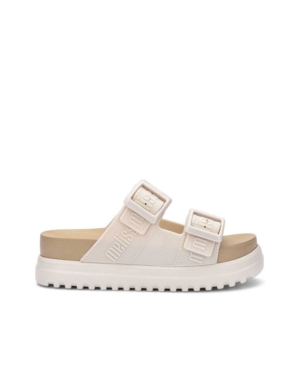 Imagem 0 de Sandálias Cozy M Lover Platform Fem Bege