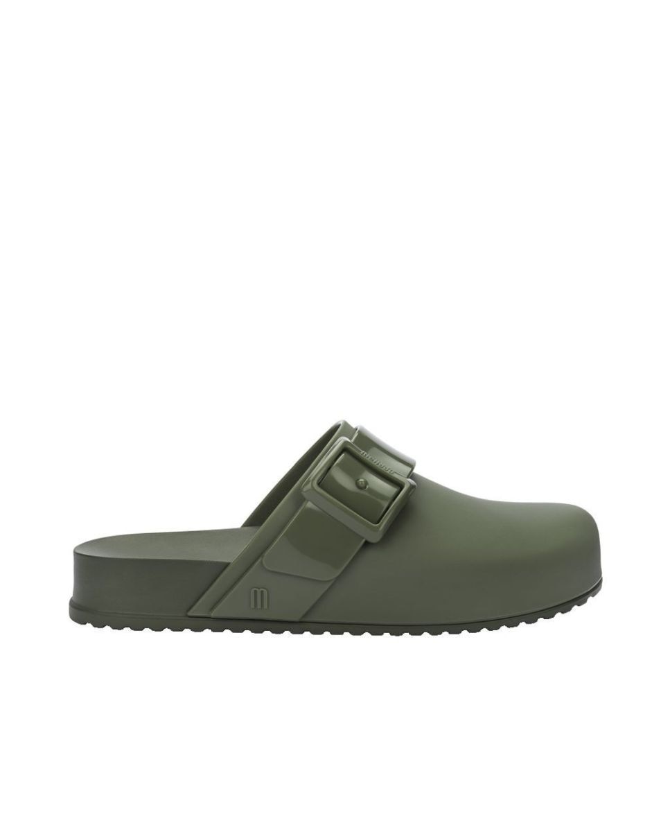 Imagem 0 de Sapatos rasos Melissa Cozy Clog Verde