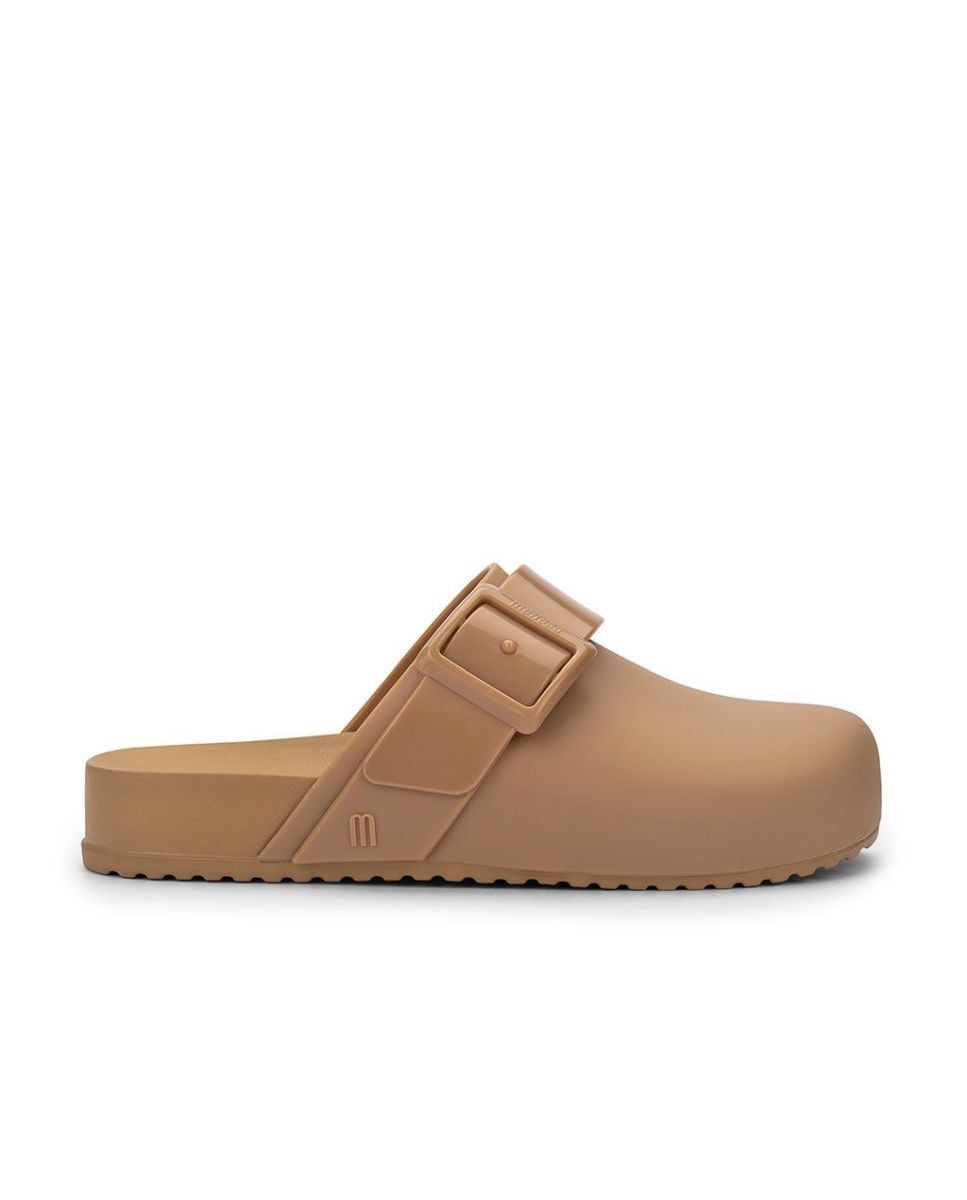 Imagem 0 de Sapatos rasos Melissa Cozy Clog Bege