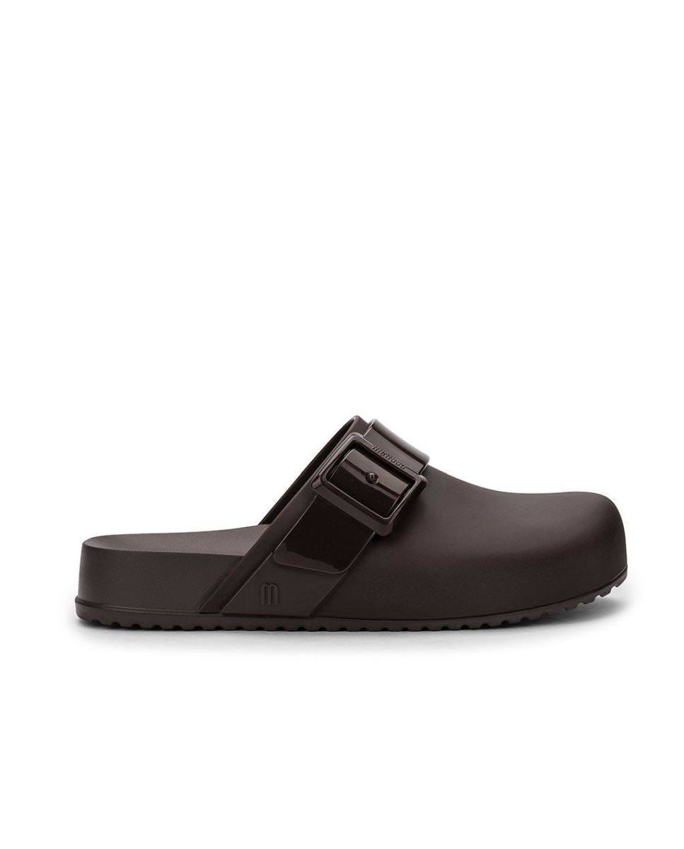 Imagem 0 de Sapatos rasos Melissa Cozy Clog Castanho