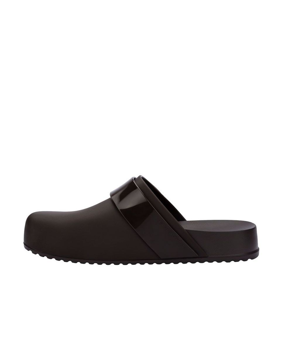 Sapatos rasos Melissa Cozy Clog Castanho Castanho-3