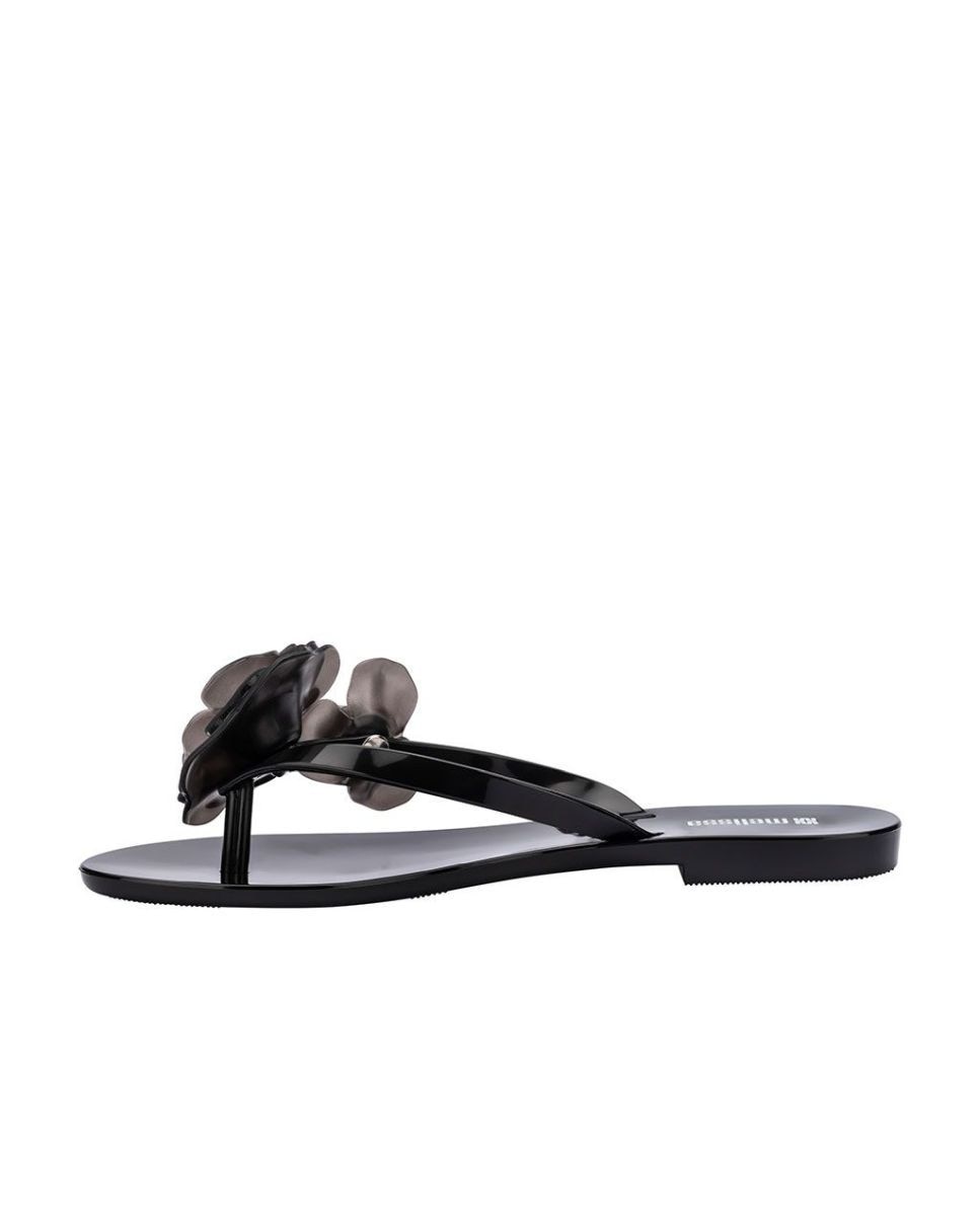Chinelos Melissa Harmonic Petals Preto Preto-3