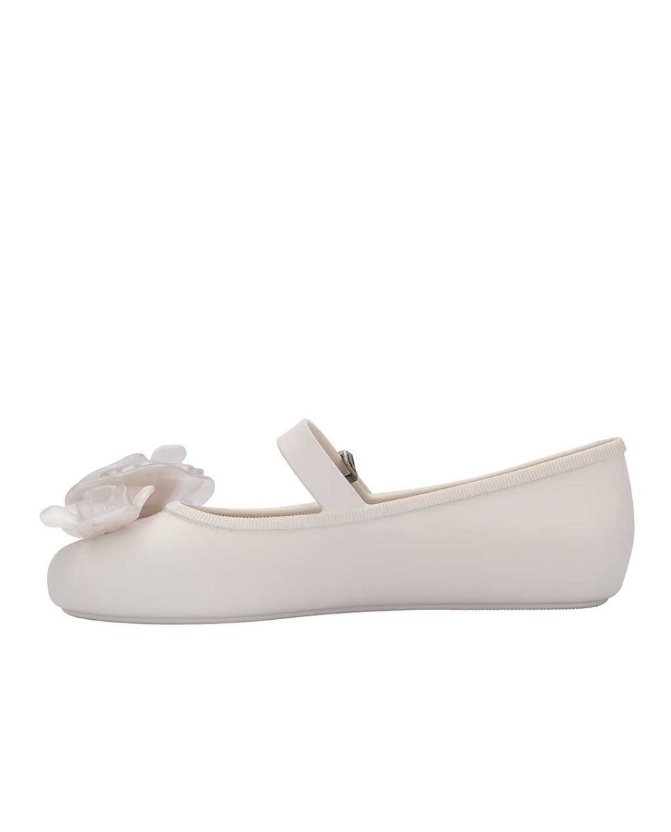 Sabrinas Melissa Soft Ballerina Petals Bege Bege-3