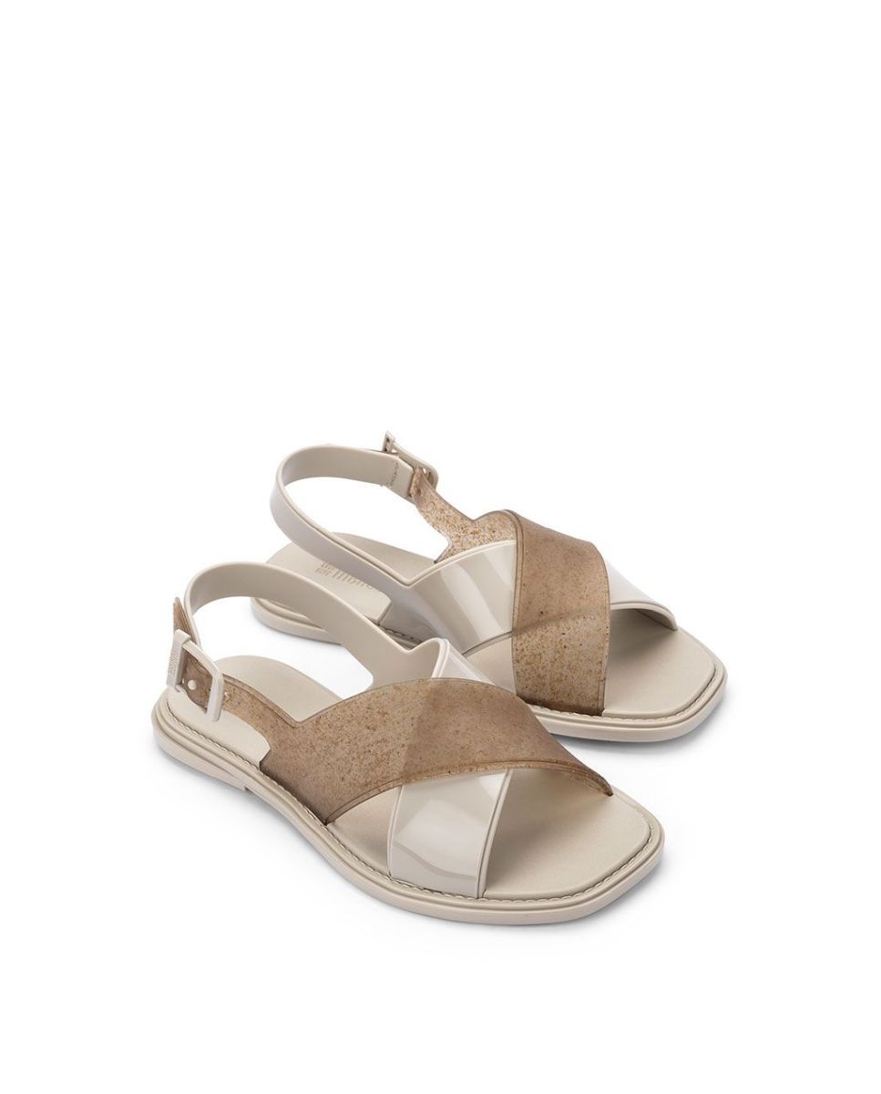Sandálias Melissa Cleo Sandal Bege Bege-2